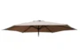 Market Outdoor Taupe 9' Umbrella With Square Base - Detail