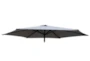 Market Outdoor Gray 9' Umbrella With Round Base - Detail