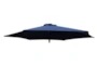 Market Outdoor Navy 9' Umbrella With Round Base - Detail