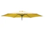 Market Outdoor Yellow 9' Umbrella With Square Base - Detail