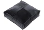 24"X24" Black Velvet Floor Pillow - Signature