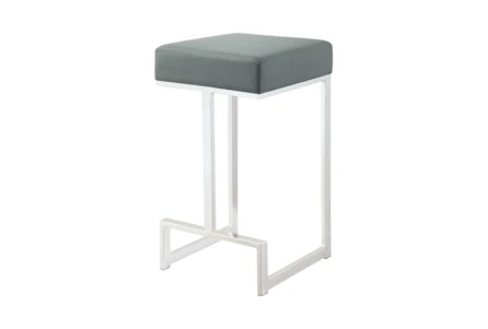 Arianna Grey 25" Coutner Stool