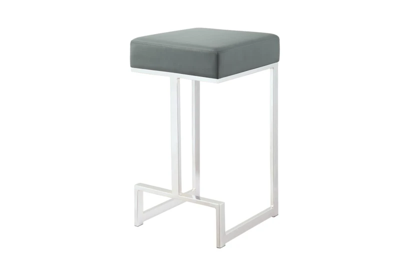 Arianna Grey 25" Coutner Stool - 360