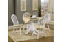 Rebecca 25" Drop Leaf Round Kitchen Dining Table - Room