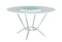 Jaime 54" Round Dining Table With Lazy Susan - Signature