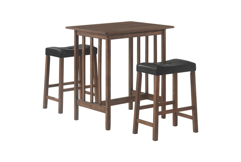 Barley Kitchen Counter With Stool Set For 2