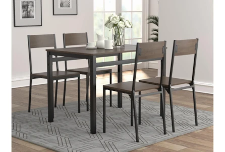 Leo Modern Dining Set (2 Chairs)-Buy ($1362) in a modern furniture store  Fairfield, NJ