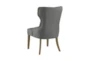 Katherine Grey Upholstered Dining Chair - Back