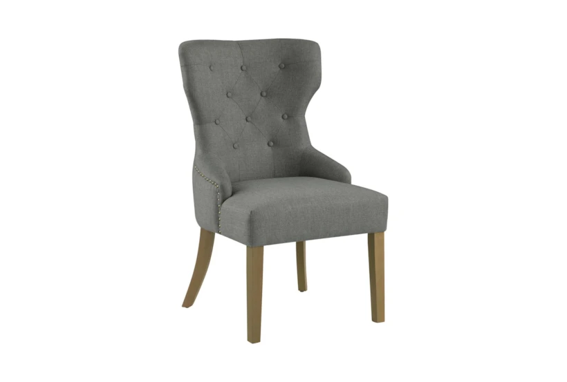 Katherine Grey Upholstered Dining Chair - 360