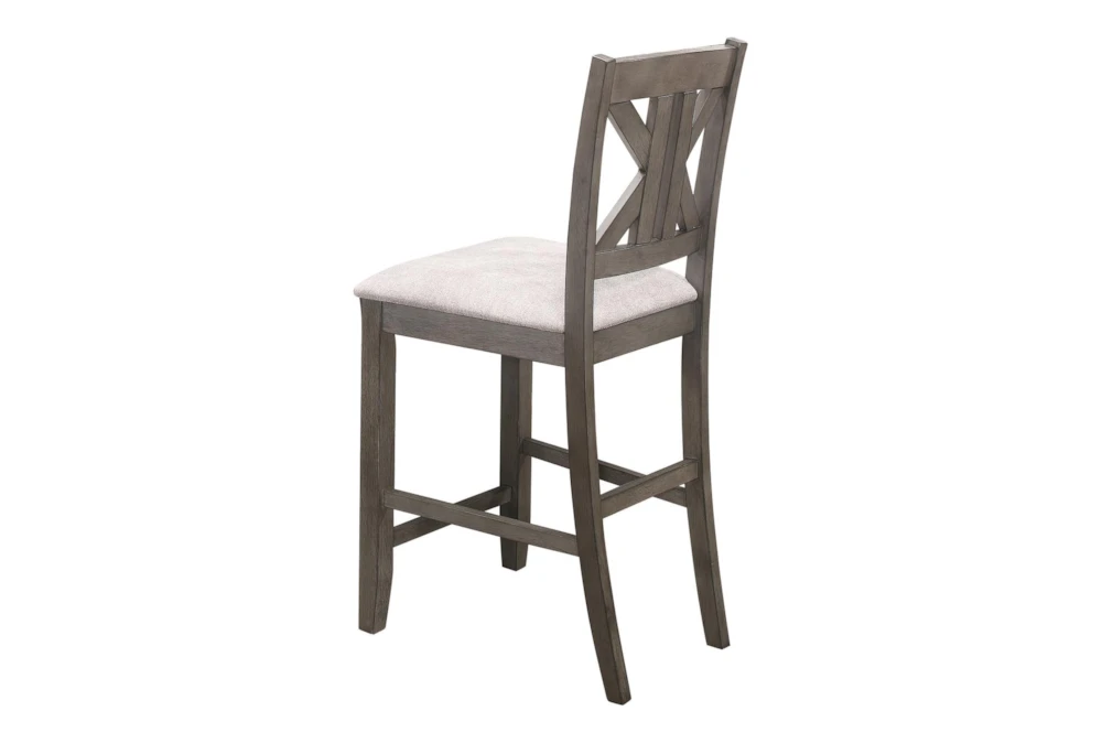 Omar 26" Counter Stool With Back Set Of 2