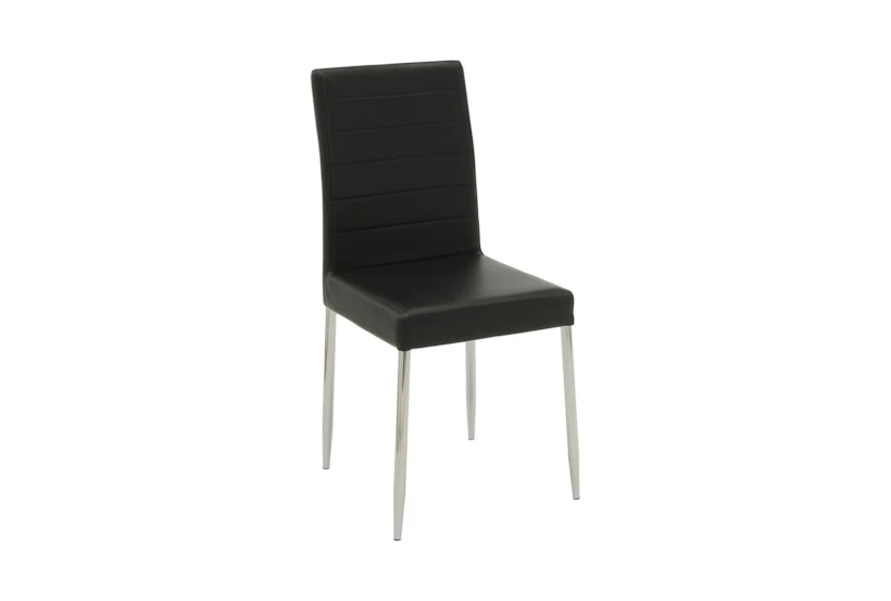 Brock Black Upholstered Dining Chair- Set Of 4 - 360