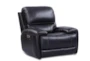 Brielle Blackberry Leather Power Recliner with Power Headrest & USB - Signature