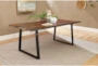 Simpson Live Edge 80" Dining Table - Detail