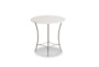 Mia Round Marble End Table - Signature