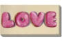 40X20 Donut Love With Gallery Wrap Canvas - Signature