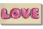 48X24 Donut Love With Gallery Wrap Canvas - Signature