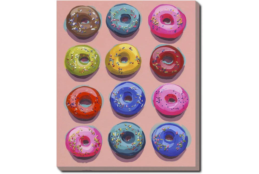 20X24 Dozen Donuts I With Gallery Wrap Canvas