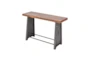 Industrial Metal + Wood Console Table - Signature