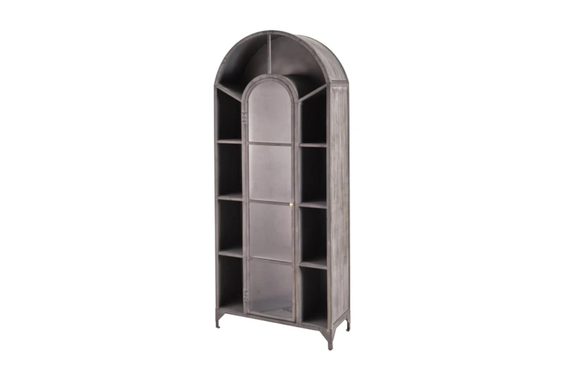 Arched Metal Tall Cabinet - 360