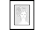 20X24 Beauty III With Black Frame - Signature