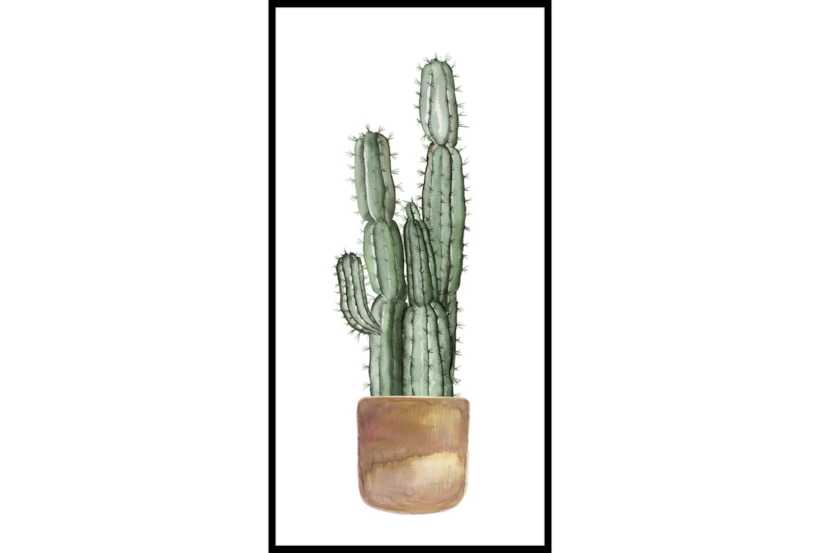 26X50 Tall Cactus With Black Frame - 360