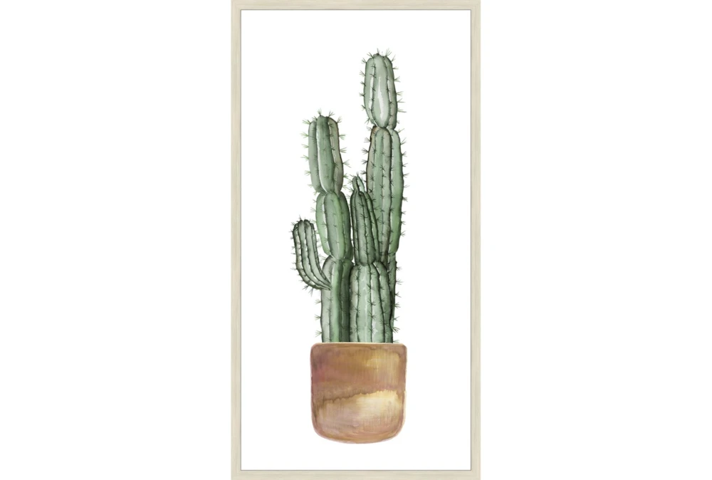 26X50 Tall Cactus With Birch Frame