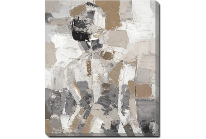 20X24 Tonal Abstract I With Gallery Wrap Canvas - 360
