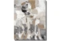 40X50 Tonal Abstract I With Gallery Wrap Canvas - Signature