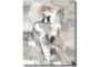 40X50 Tonal Abstract II With Gallery Wrap Canvas - Signature
