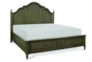 Brecken Rustic Eastern King Panel Bed With Storage - Signature
