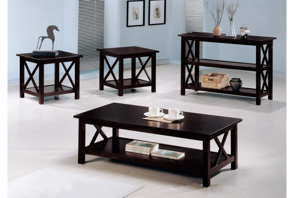 Charlie 3 Piece Coffee Table Set With