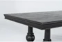 Monaco Ant Black 97 Inch Dining Table  - Detail