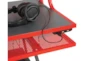 Pixel Red 48" Gaming Desk With Usb & Bluetooth Controlled Led Lights - Detail