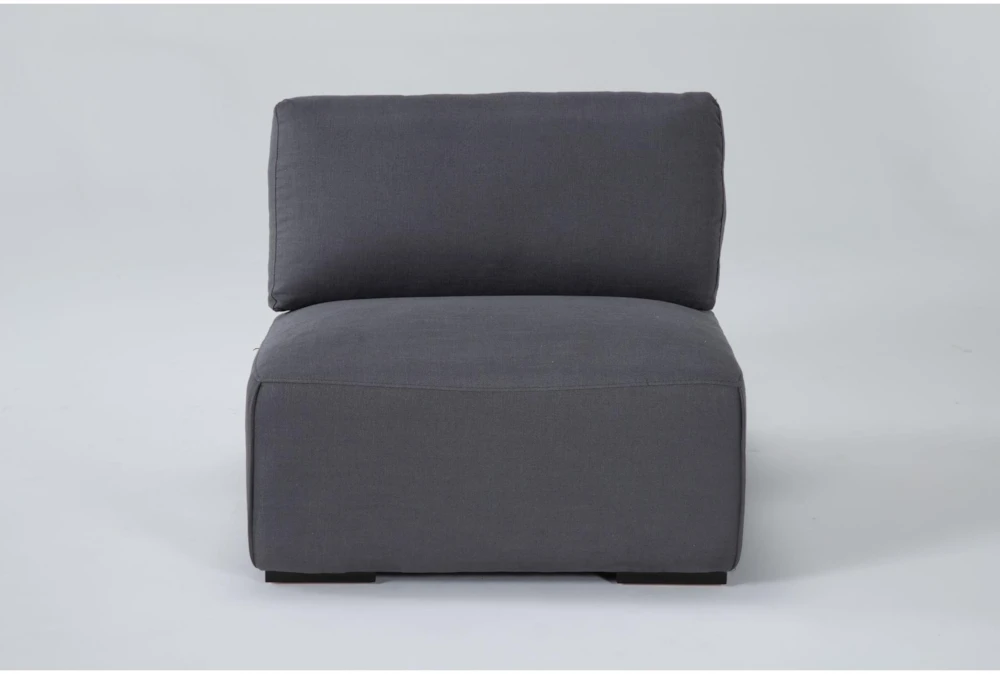 Brandisi Charcoal Armless Chair