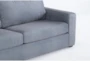 Araceli Graphite 140" 4 Piece Sectional with Right Arm Facing Chaise - Detail
