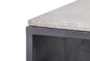 Cement Top Coffee Table - Detail
