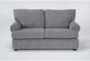 Hampstead Graphite 97" 4 Piece Sofa/Loveseat/Chair/Ottoman Set - Signature