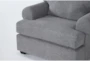 Hampstead Graphite Sofa/Chair/Ottoman Set - Detail