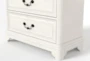 Sophia II Queen Upholstered Panel 3 Piece Bedroom Set With Kincaid Chest Of Drawers + 2-Drawer Nightstand - Detail