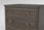 Sophia II Queen Upholstered Storage 3 Piece Bedroom Set With 2 Candice II 3-Drawer Nightstands - Detail