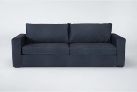 Araceli Denim Blue 95" Sofa