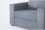 Araceli 95" Graphite Sofa/Chair Set - Detail