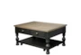 Whitaker Storage Coffee Table With Wheels - Signature