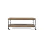 Radcliffe Storage Coffee Table With Wheels - Front