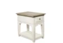 Kira Two-Tone Chairside Table - Signature