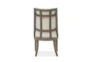 Bellvue Manor Upholstered Arm Dining Side Chair - Back