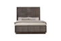 Malcolm Black King Upholstered Panel Bed - Signature