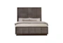 Malcolm Black California King Upholstered Panel Bed - Signature