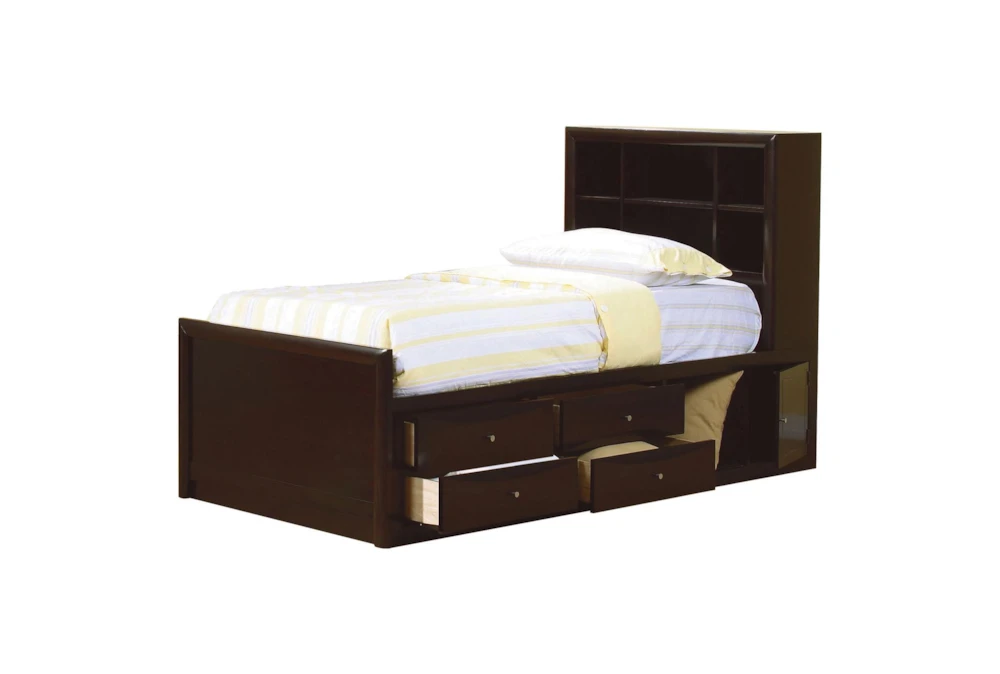 Treyton Twin Bookcase Bed With Underbed Storage