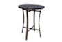 Bedford Bronze Outdoor 32" Round Bar Table - Signature